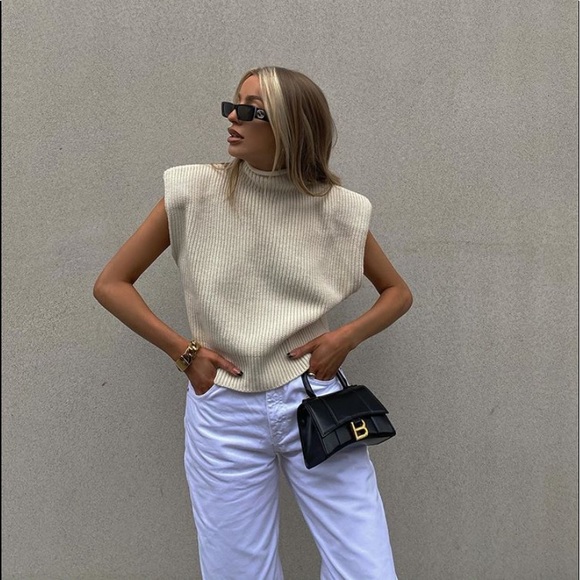 Zara | Sweaters | Zara Shoulder Pad 
